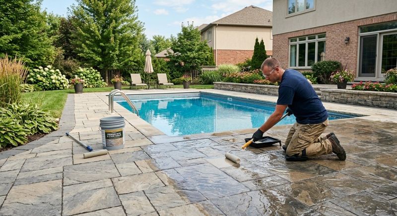 Flagstone Sealing in Alpharetta, GA