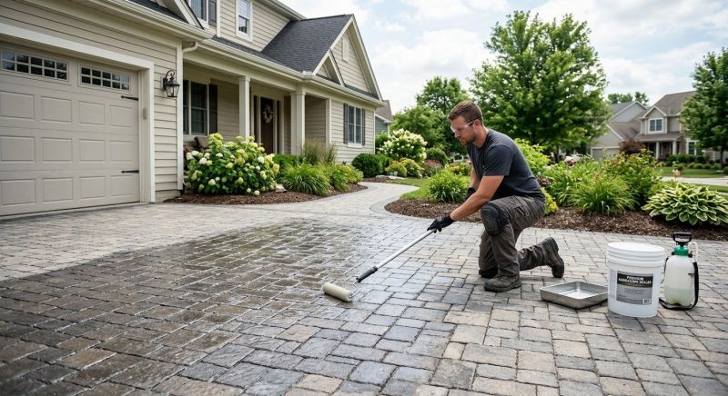 Paver Driveway Sealing in Alpharetta, GA
