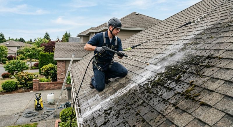 Roof Algae Removal in Vancouver, WA