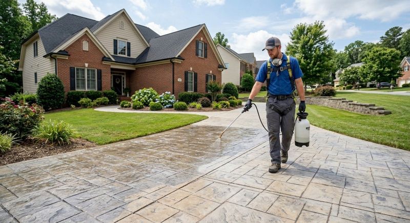 Concrete Driveway Sealing in Alpharetta, GA